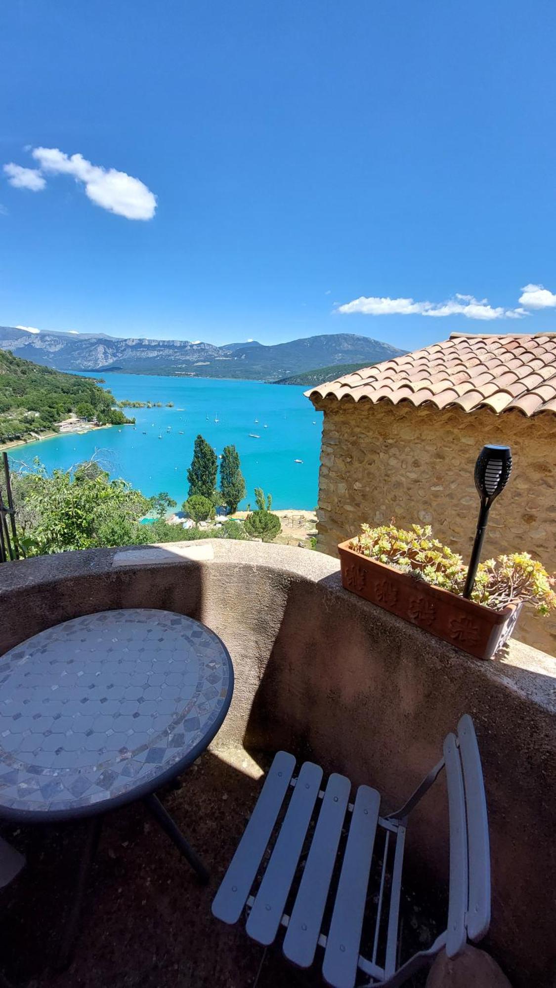 Chambres D'Hotes Les Fenieres Sainte-Croix-de-Verdon Bagian luar foto